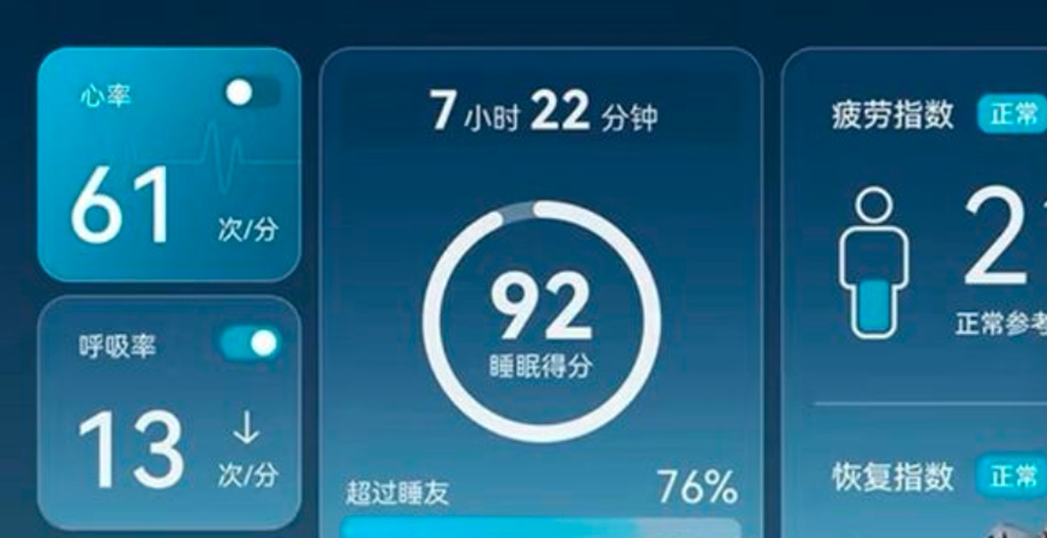 传统做法：检测到睡眠后展示睡眠状态并提醒用户